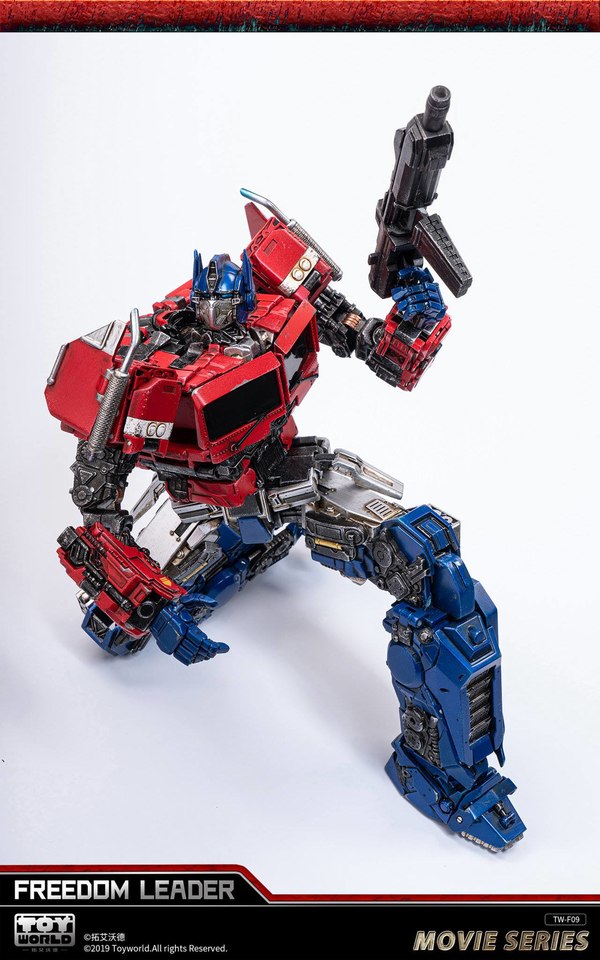 Toy World Tw F09 Freedom Leader Unofficial Movie Scale Cybertron Optimus Prime  (14 of 34)